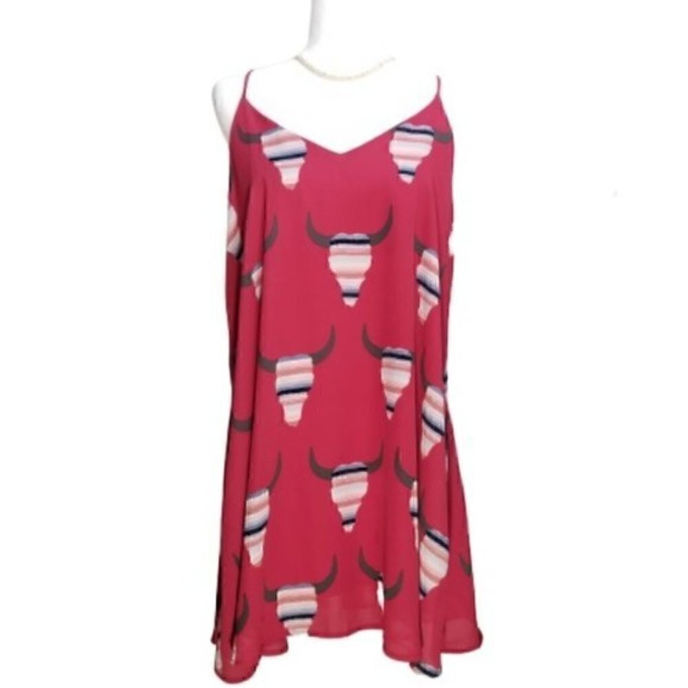 Altar'd State Buffalo Southwestern Swing Dress